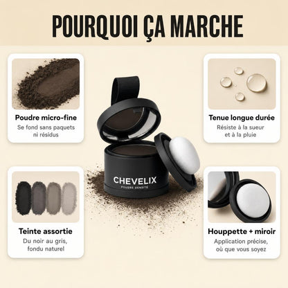 Poudre Densité Capillaire Chevelix